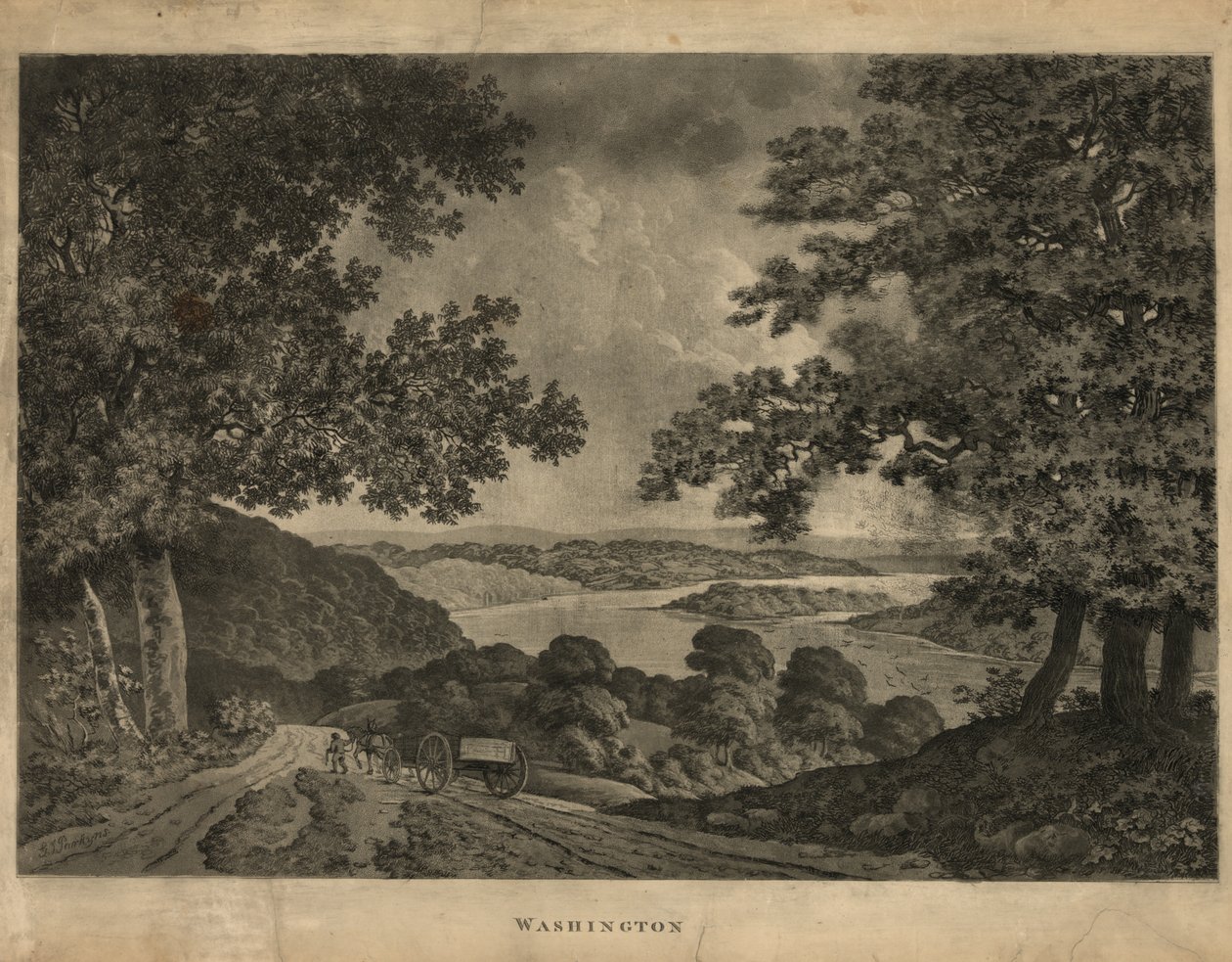 Washington, 1795 by George Isham Parkyns