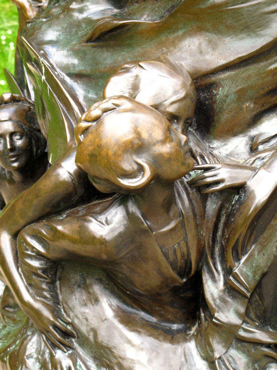 Fairies (detail) by George James Frampton