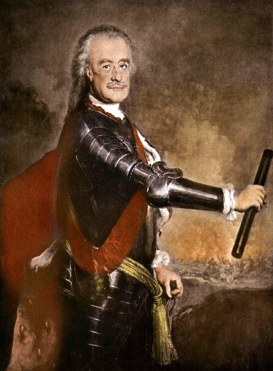 Leopold von Anhalt-Dessau by George Lisiewski