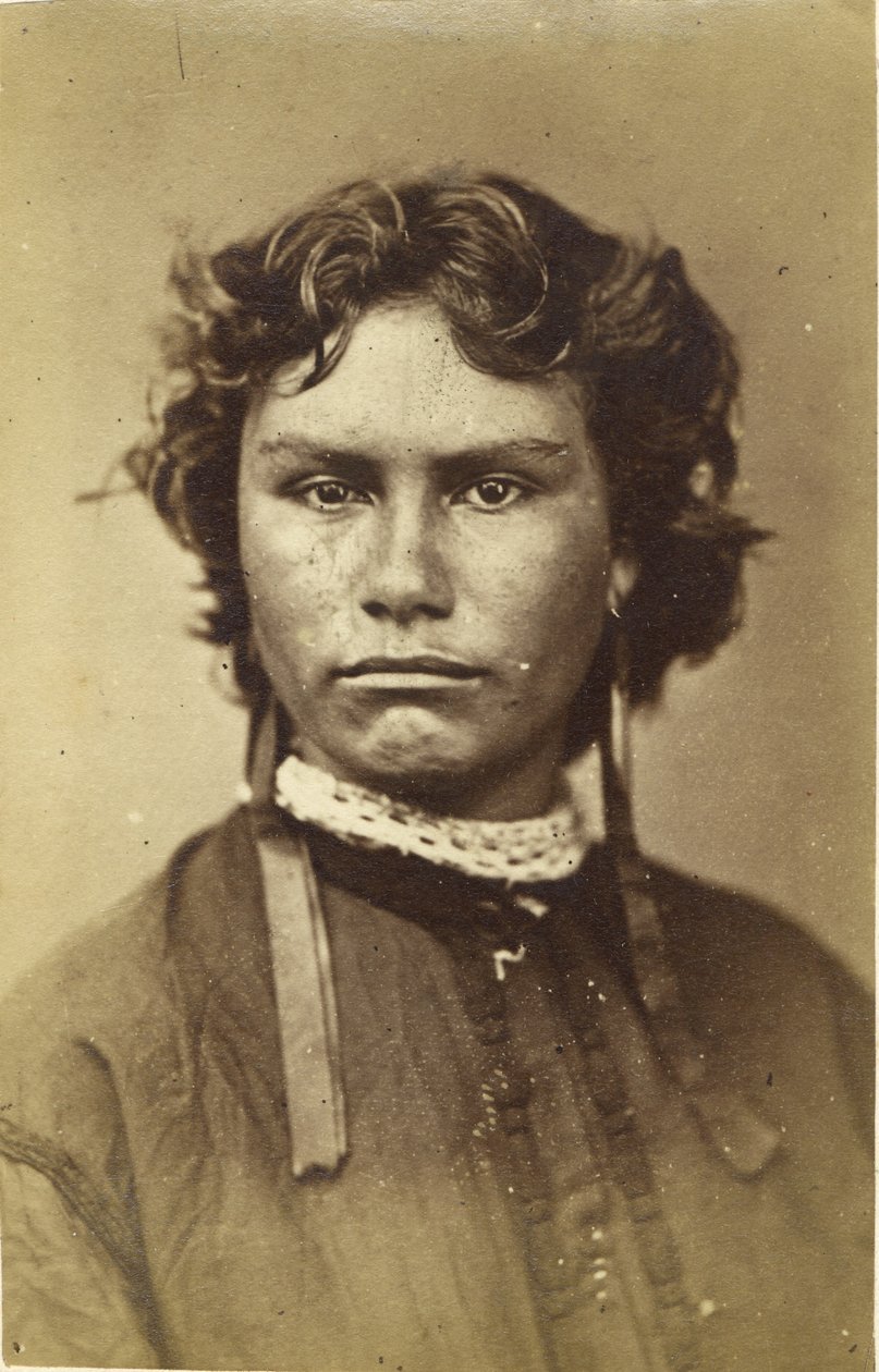 Maori, Young Lady, c.1865 by George Pulman