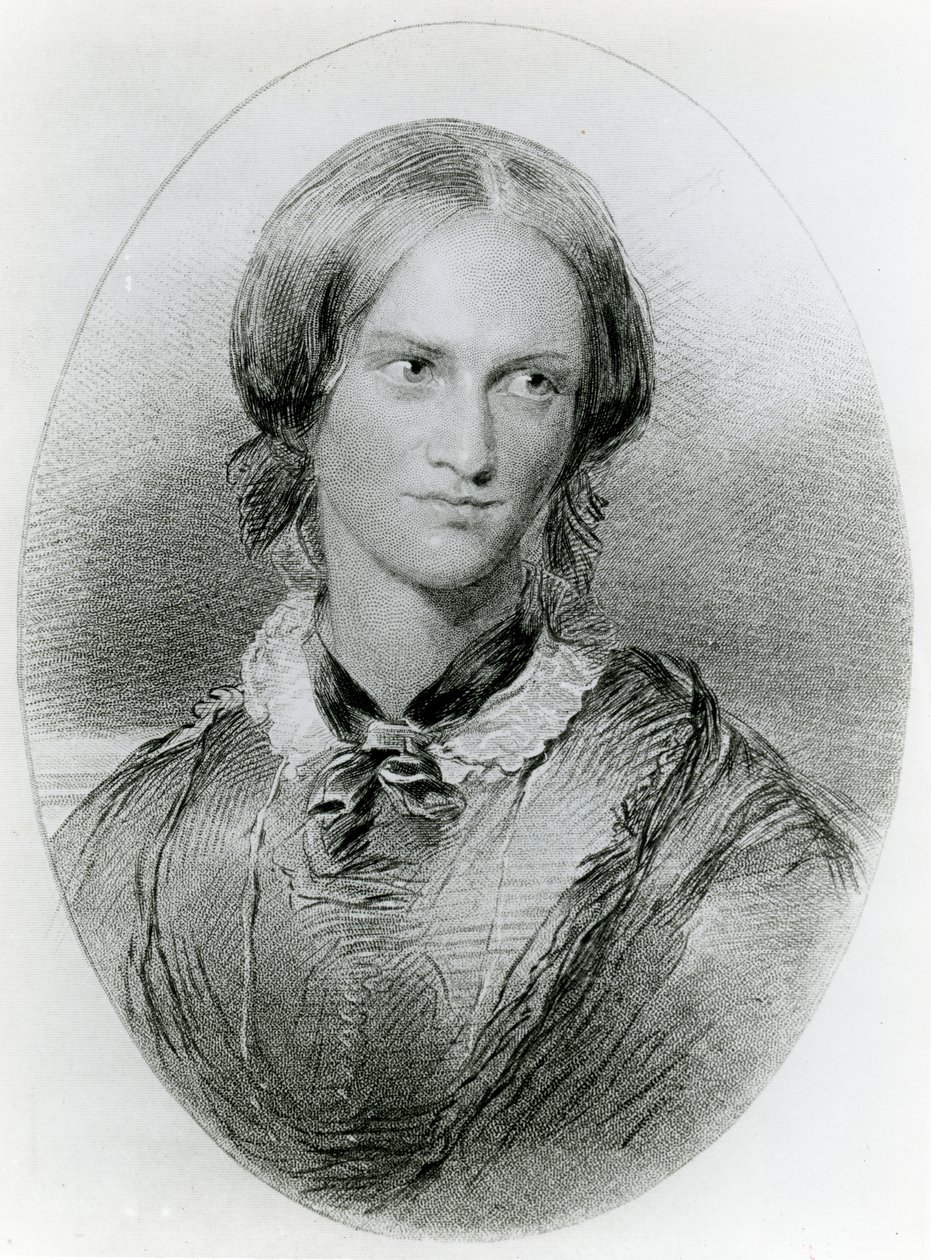 Charlotte Bronte, engraved by James Charles Armytage by George Richmond