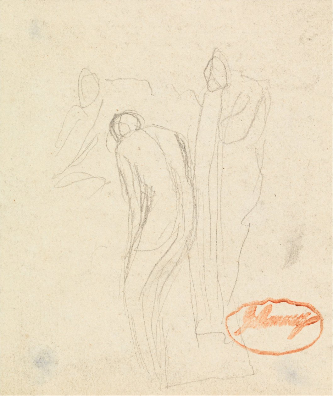 Figure Composition Study 1 by George Romney