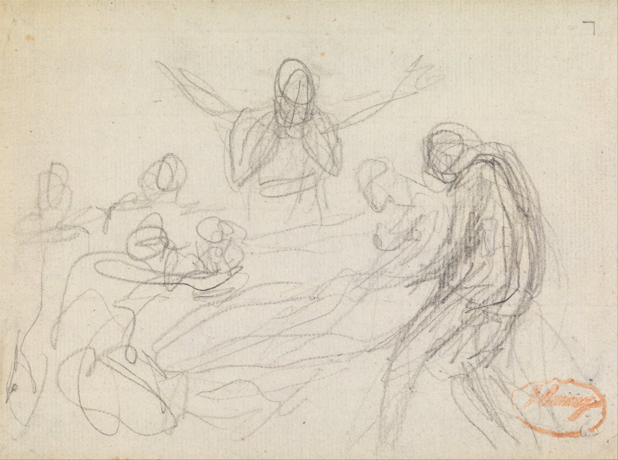 Figure Composition Study 11 by George Romney