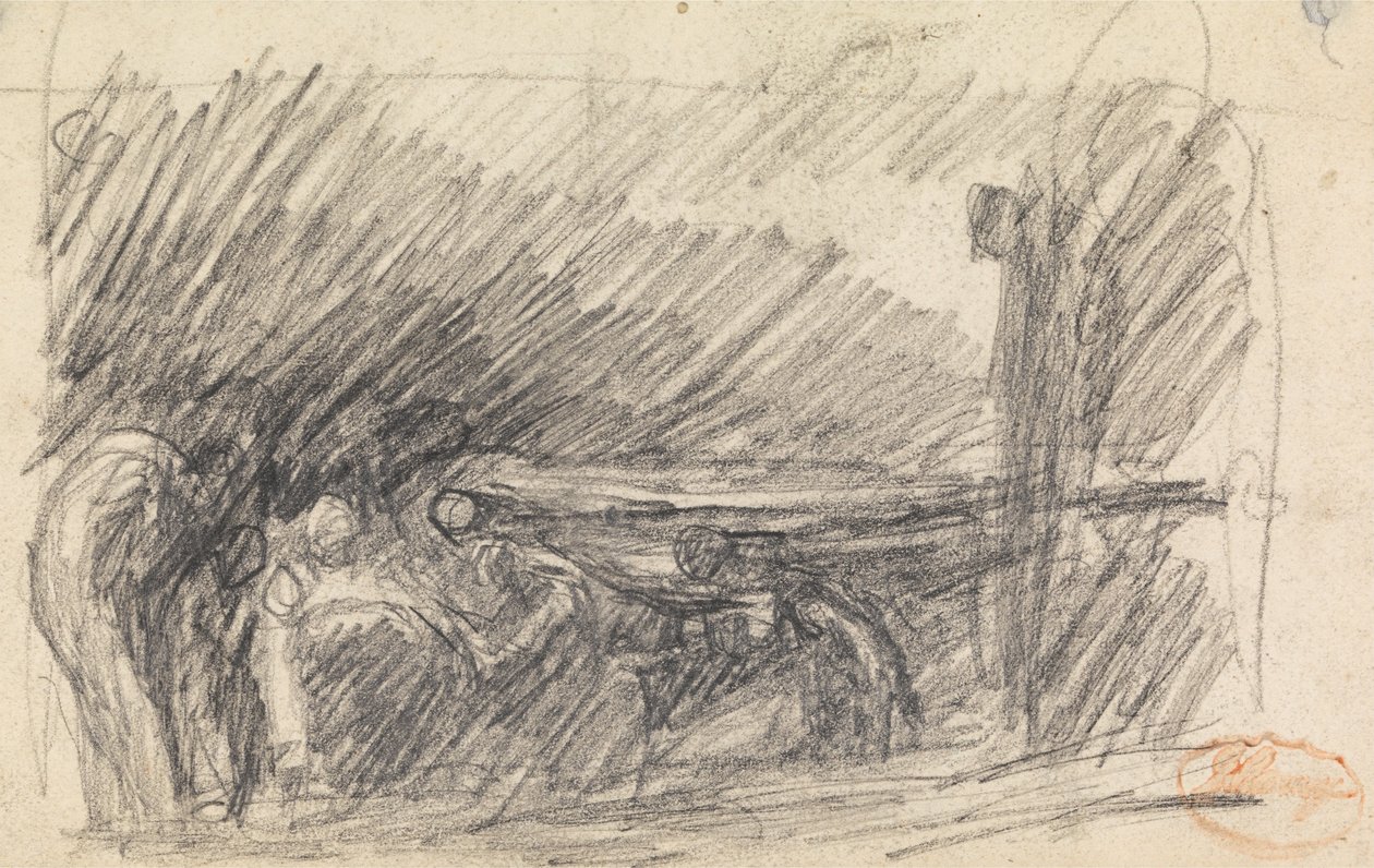 Figure Composition Study 28 by George Romney