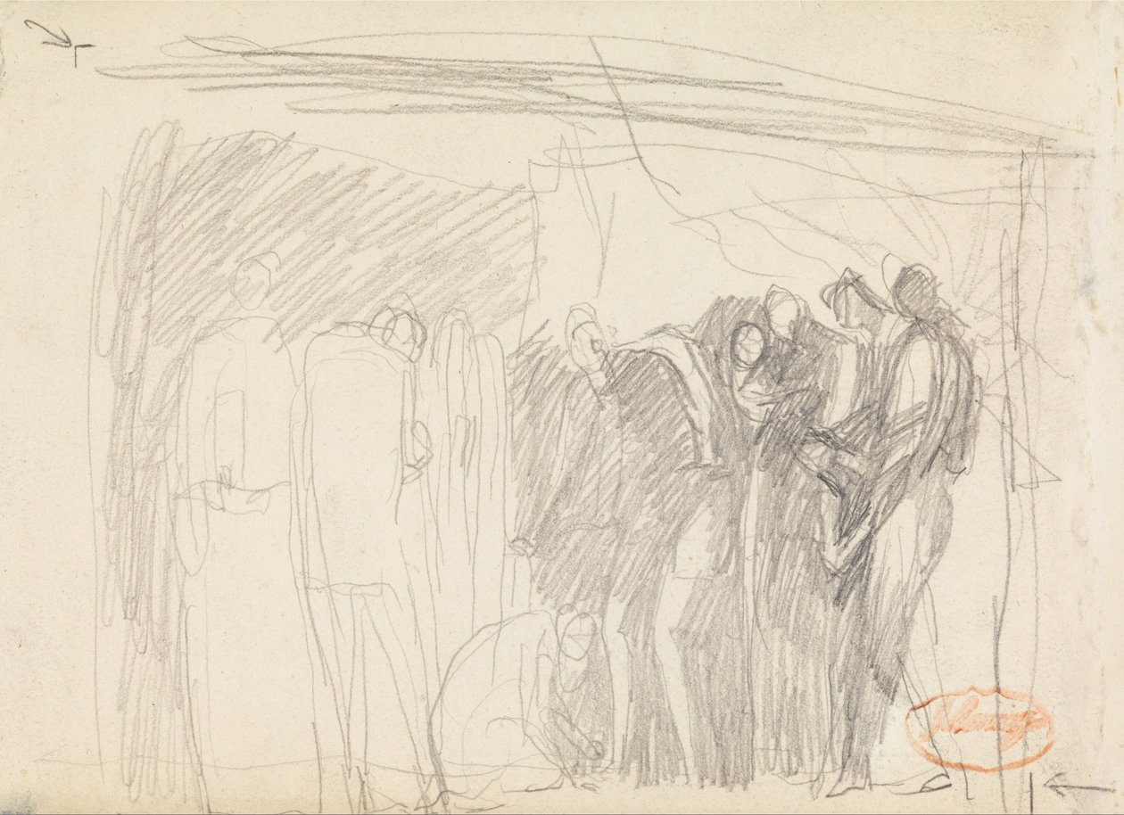 Figure Composition Study 46 by George Romney