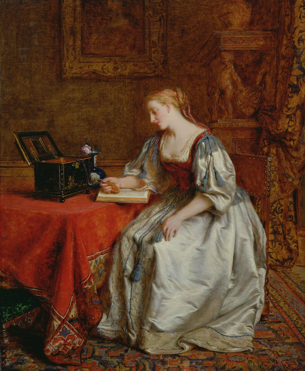 Dreaming of her Lover, 1868 by George Smith