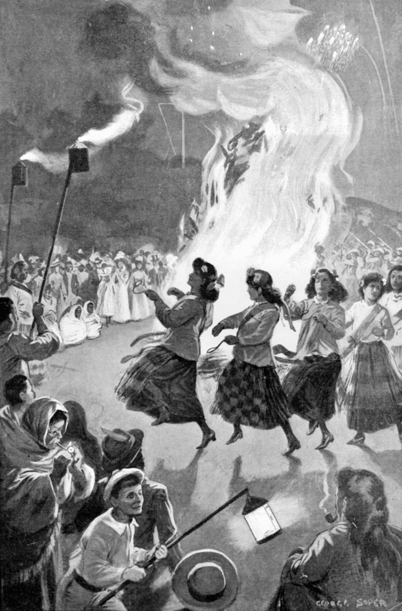 Celebrating Peace Day at Roturua, New Zealand by George Soper