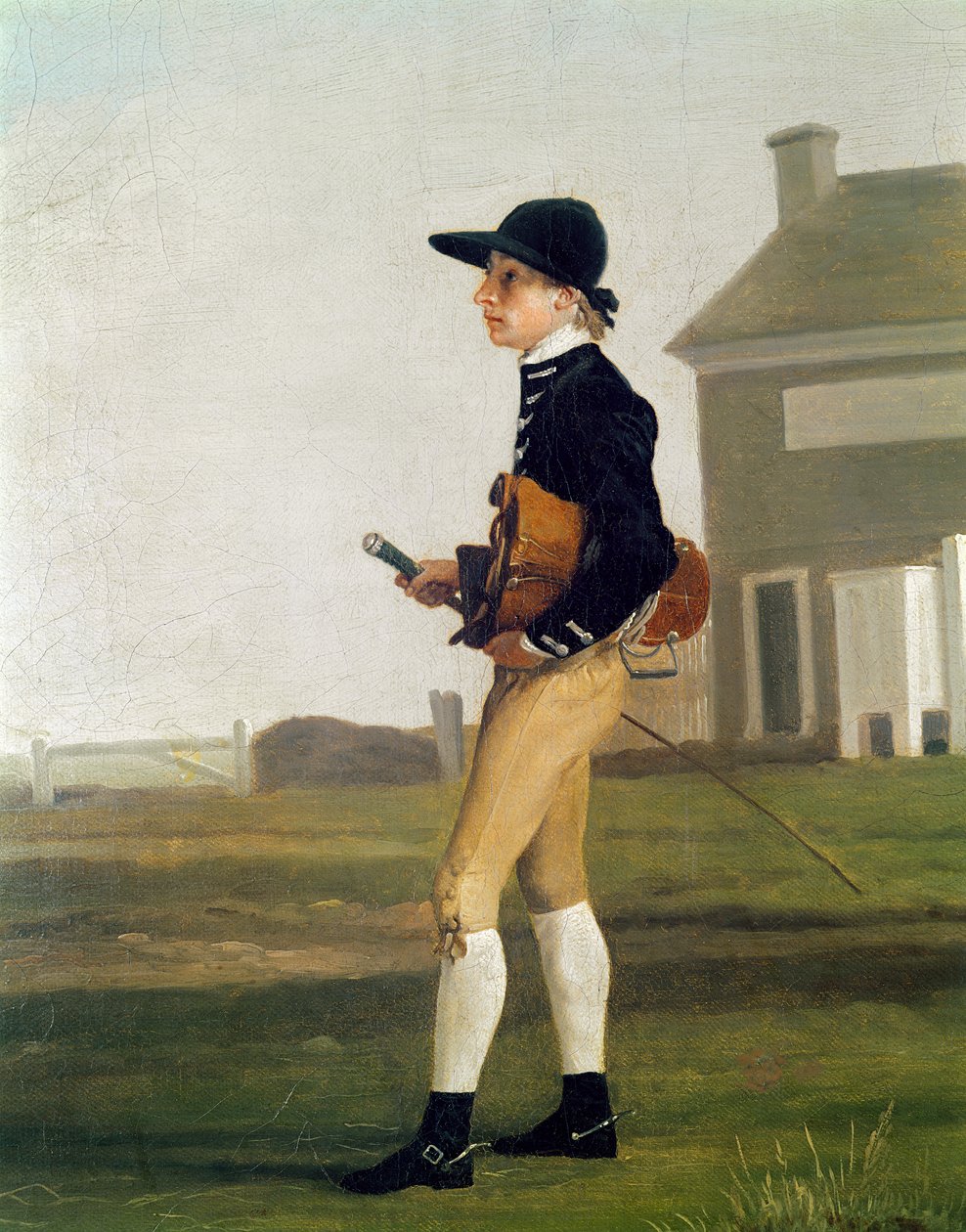 Portrait of a Young Jockey by George Stubbs