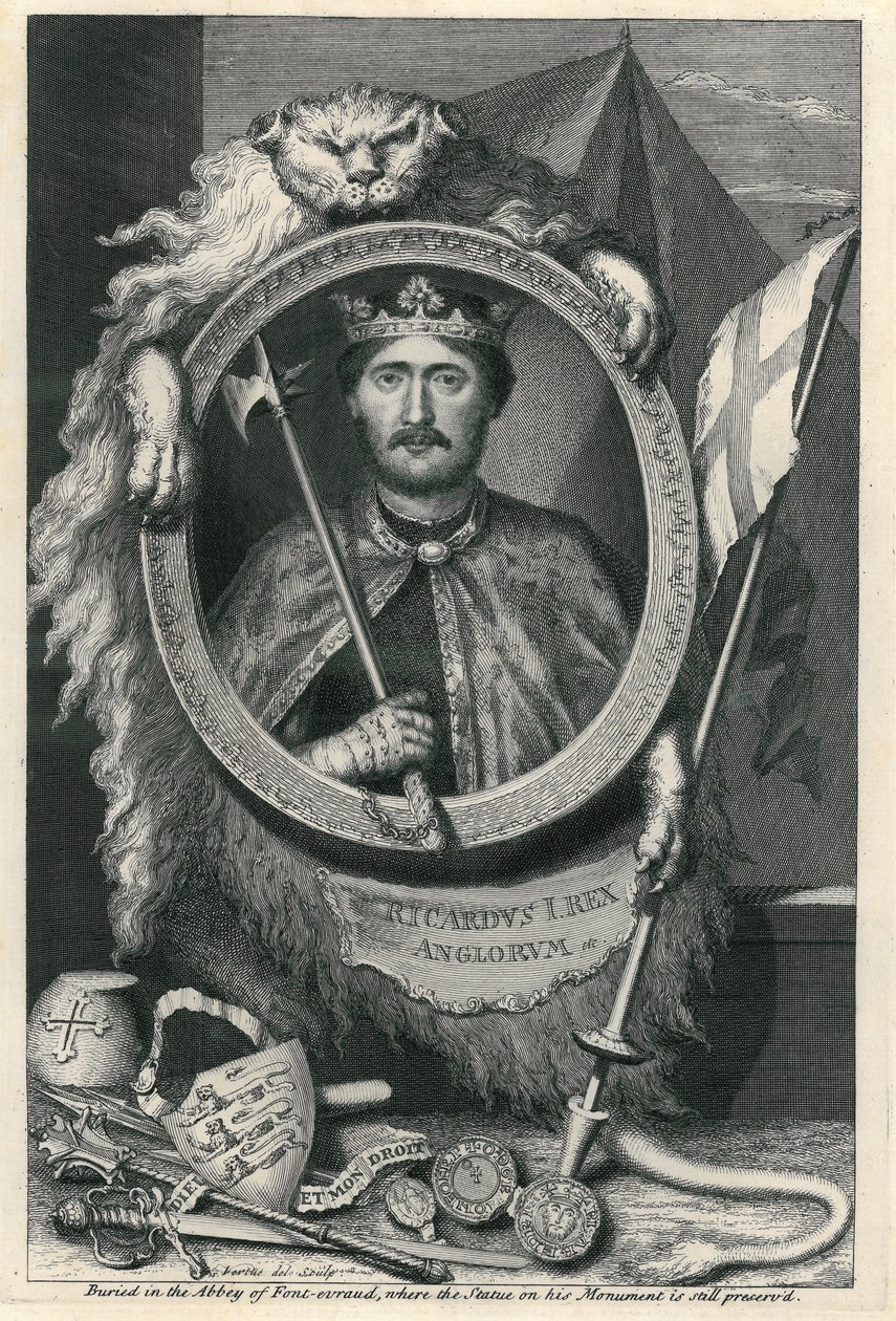 Richard I by George Vertue