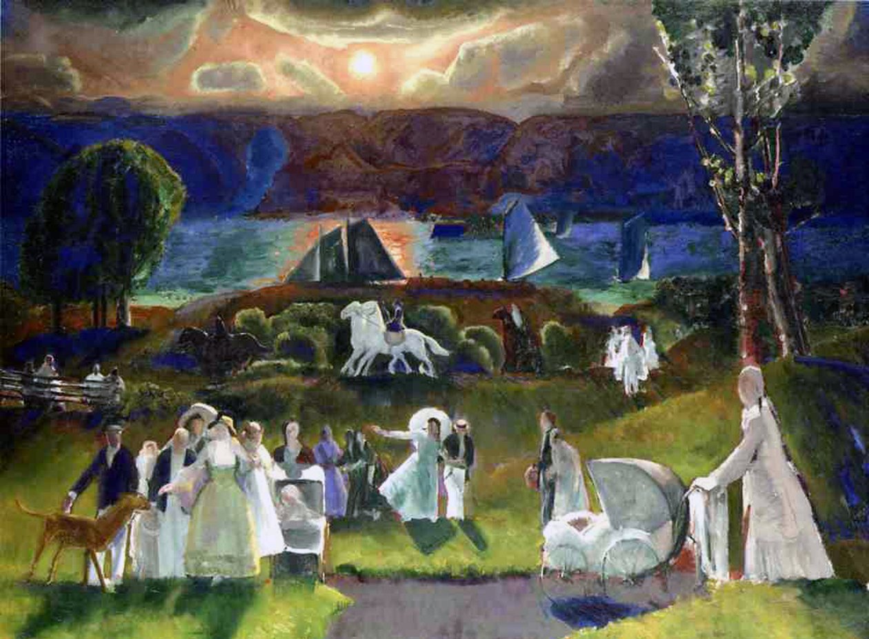 Summer Fantasy, 1924 by George Wesley Bellows