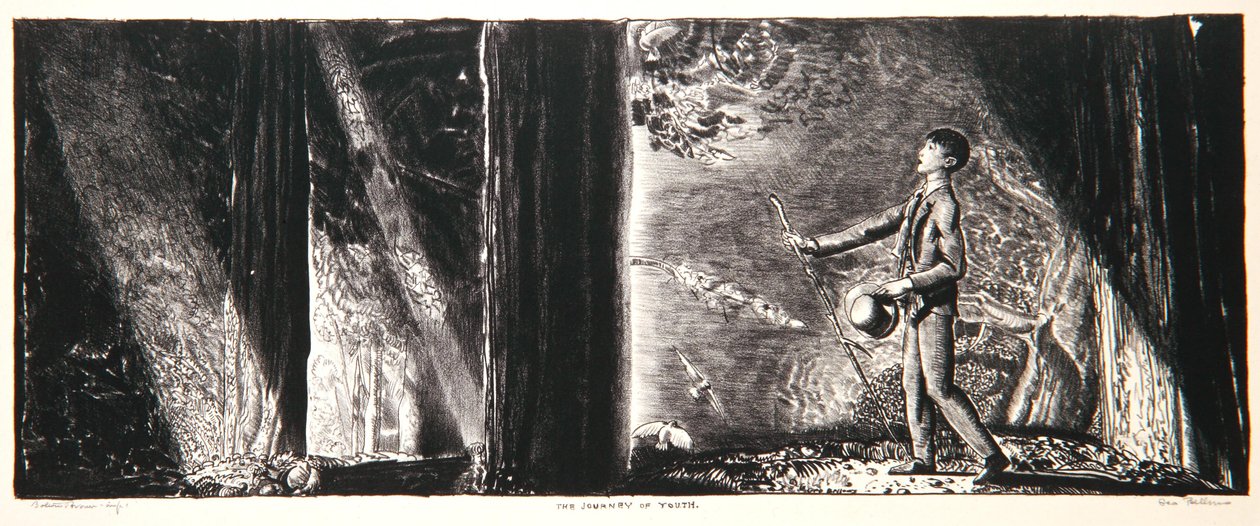 The Journey of Youth, 1923-24 by George Wesley Bellows