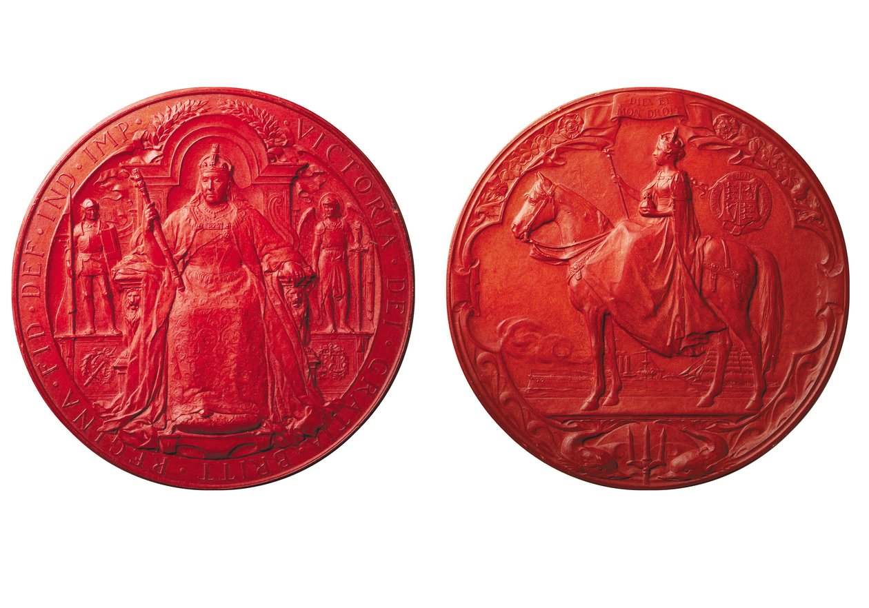 Fourth Great Seal of Queen Victoria by George William De Saulles