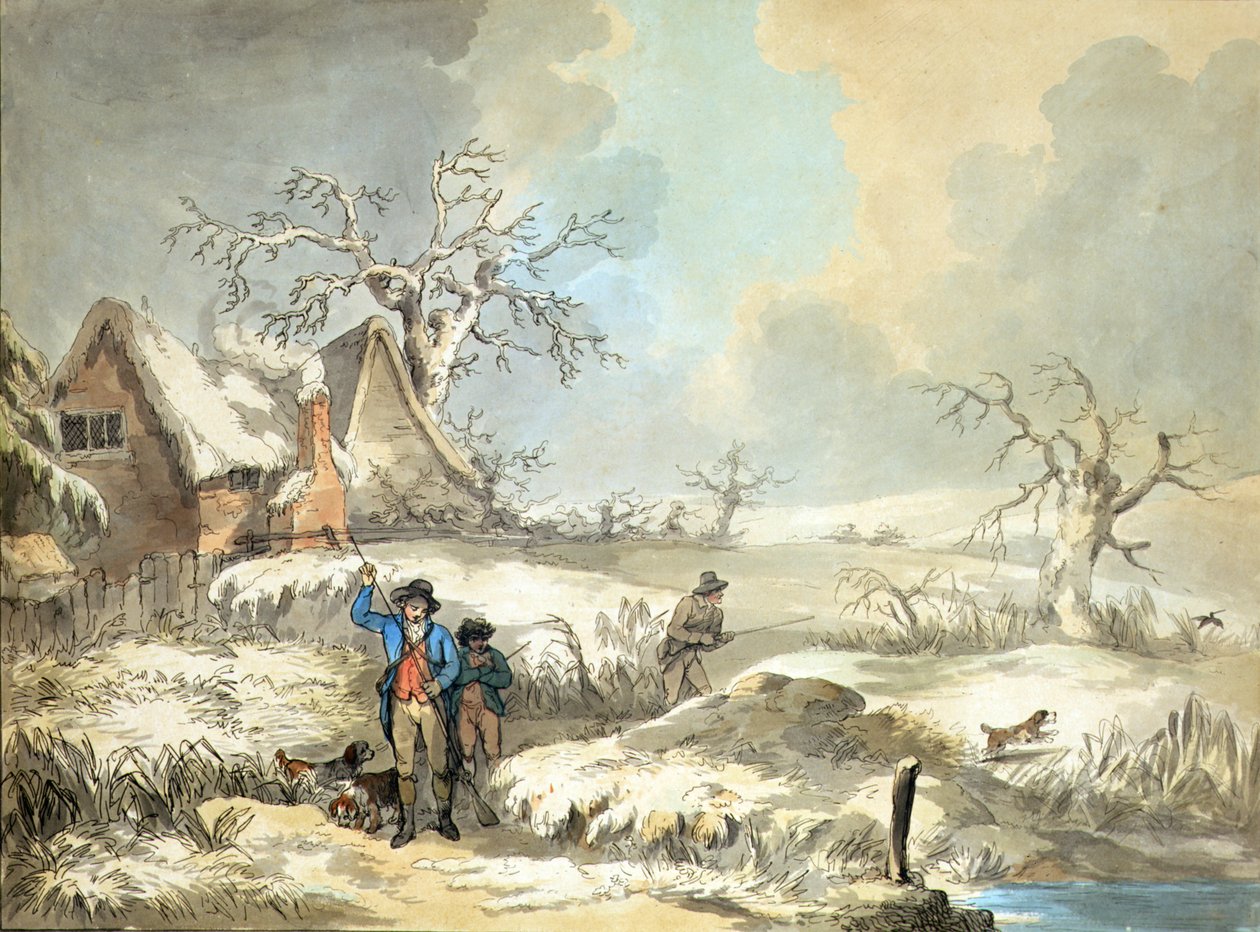 Snipe Shooting by George (after) Morland