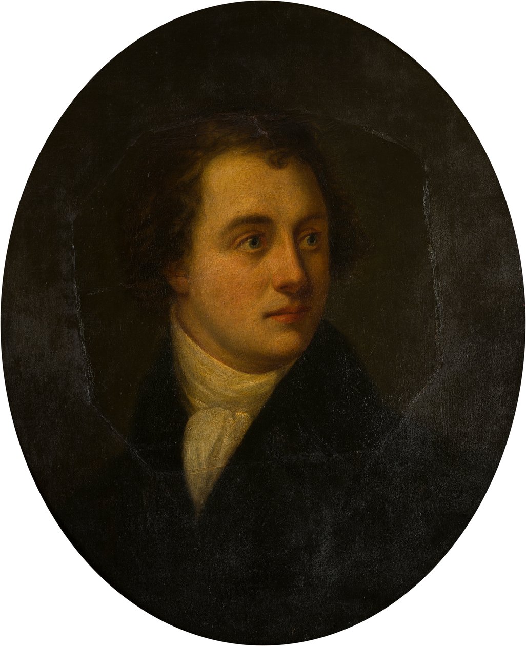 Portrait of an Unknown Gentleman by George (attr.to) Harlow