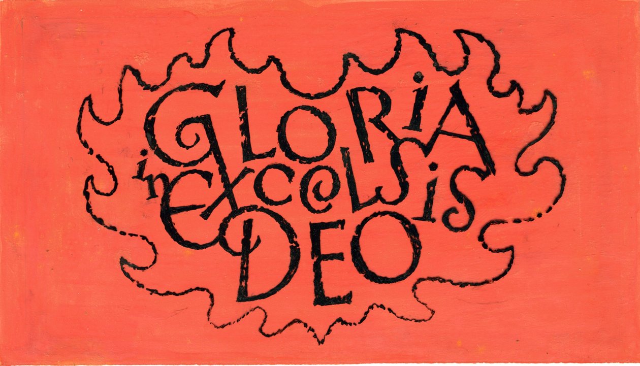 Gloria in Excelsis Deo, 1970s by George Adamson