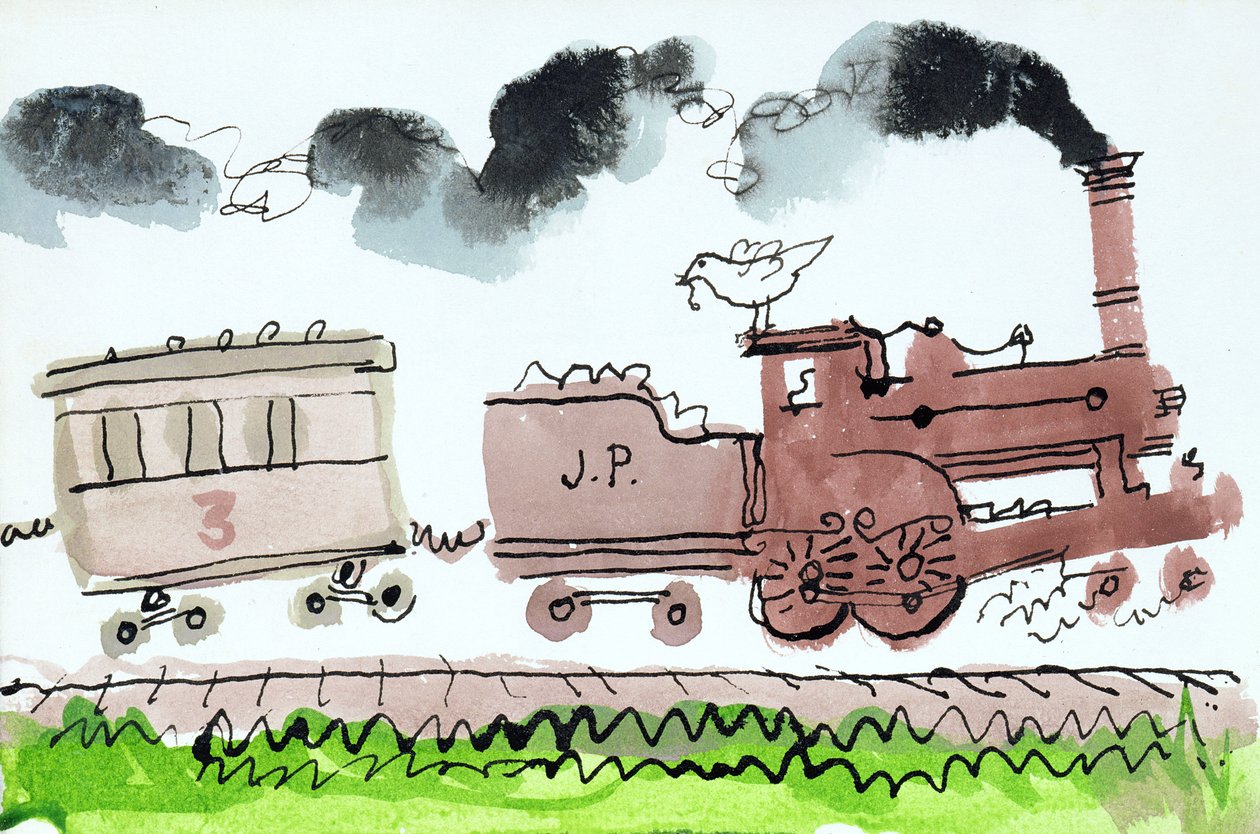 The Steam Train, Part I, 1952 by George Adamson