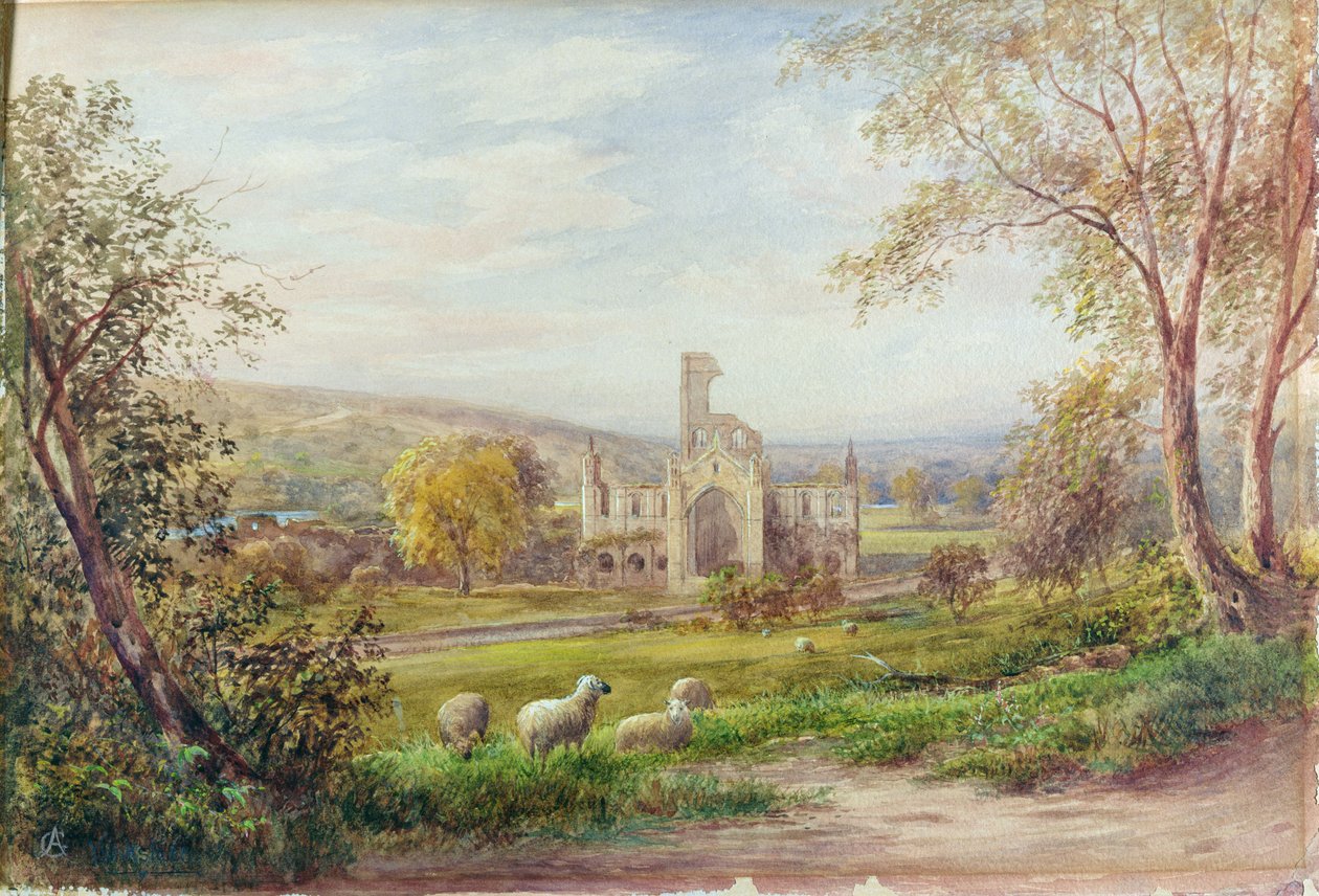 Kirkstall Abbey, Leeds by George Alexander