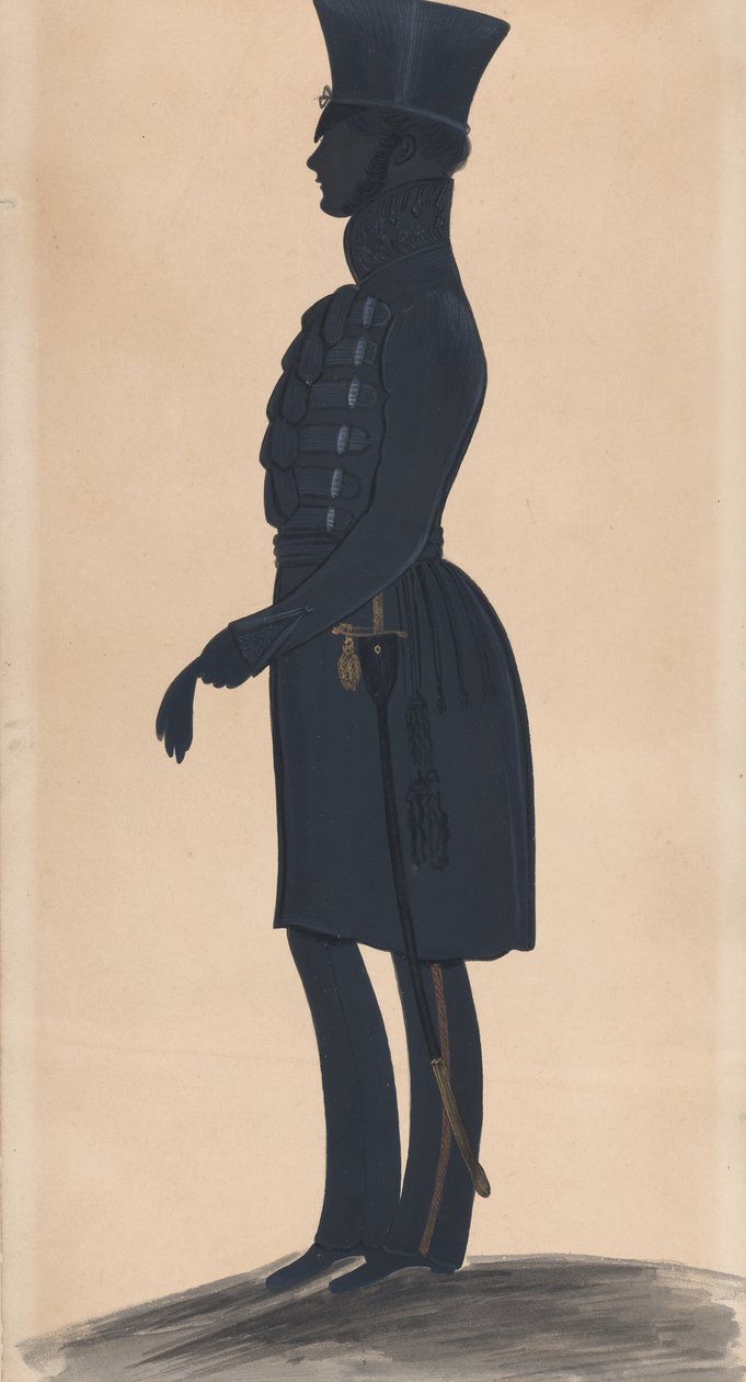 Colonel H.J. Daniell, full length to the left, 1827-44 by George Angelo Crowhurst