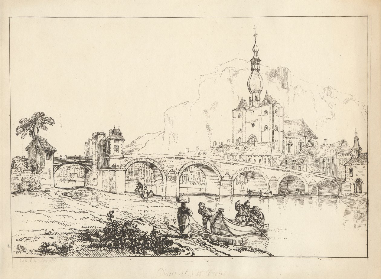 Dinant, No. 1: Southwest View by George Arnald