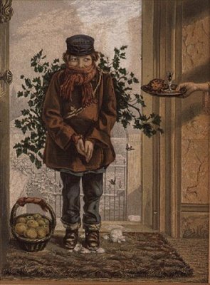 Christmas Time by George Baxter
