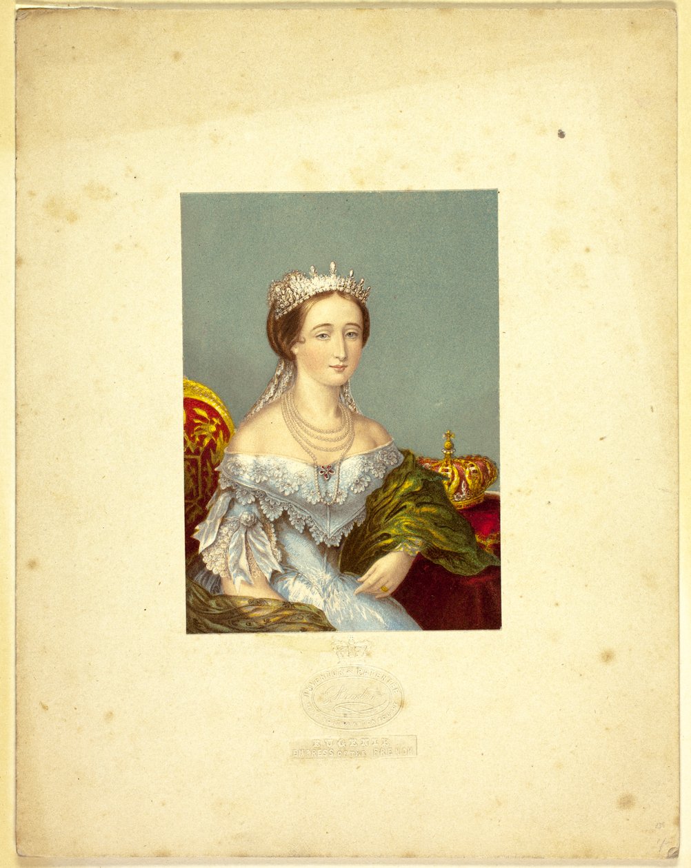Eugenie, Empress of the French by George Baxter