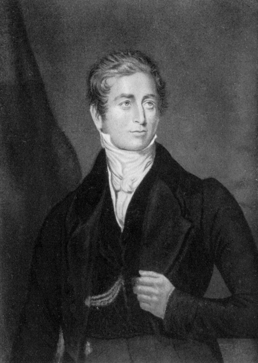Sir Robert Peel, 2nd Baronet, British Prime Minister by George Baxter