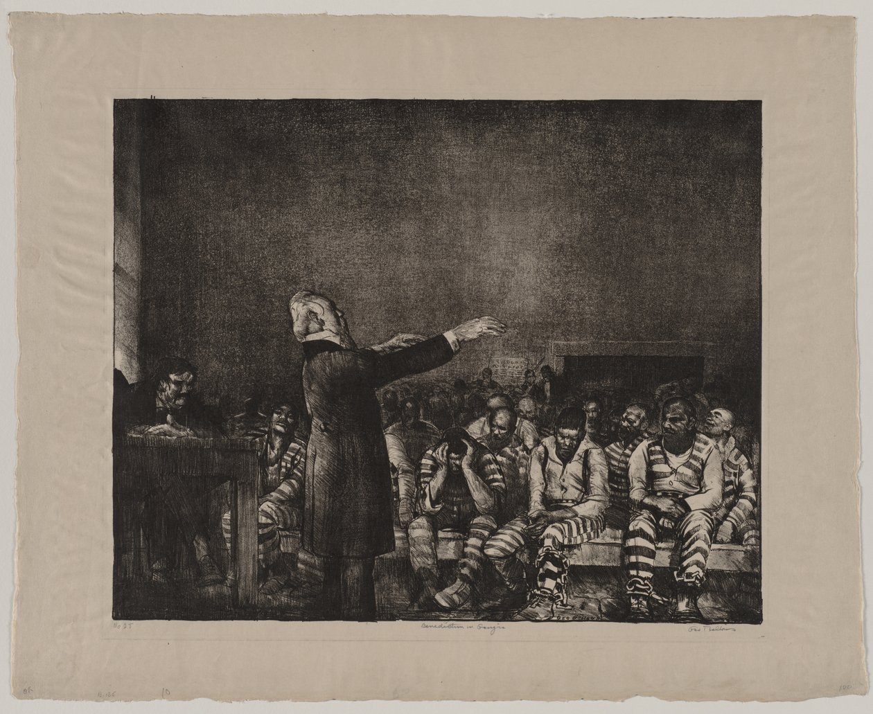 Benediction in Georgia by George Bellows