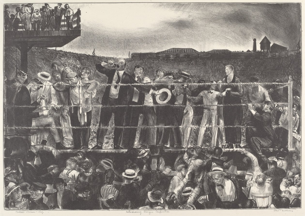 Introducing Georges Carpentier by George Bellows