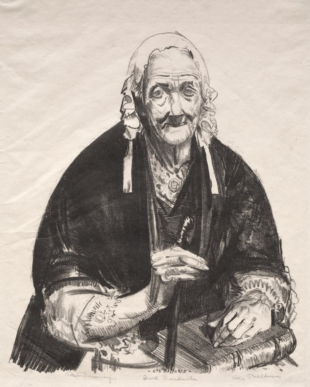 Irish Grandmother by George Bellows
