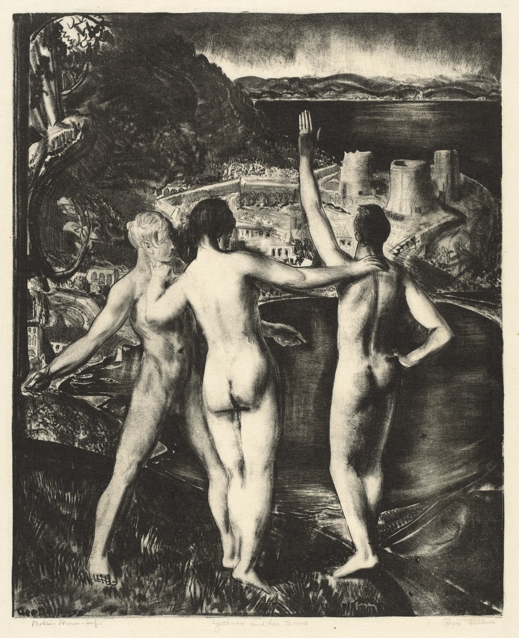 Lychnis and Her Sons by George Bellows