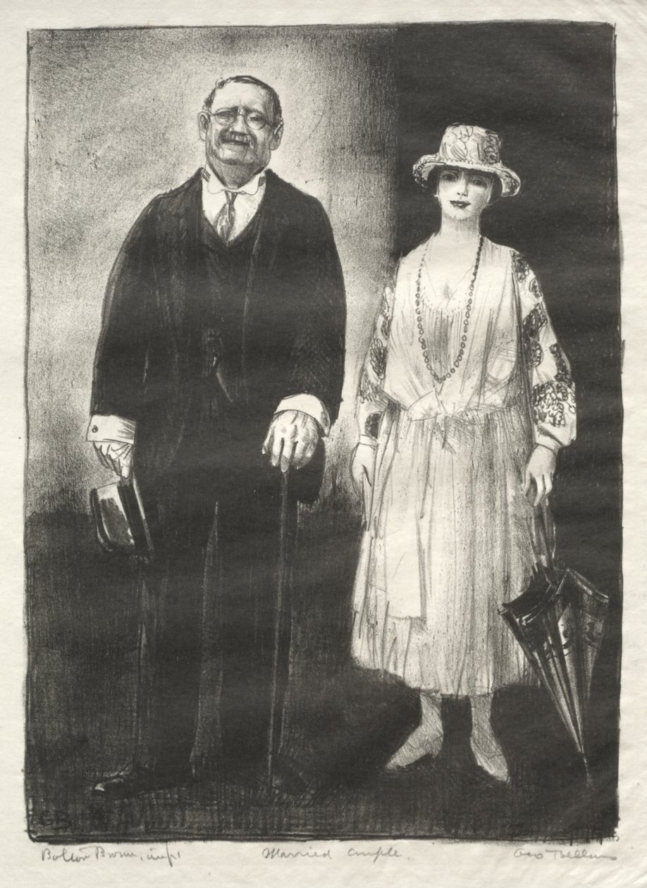 Married Couple by George Bellows