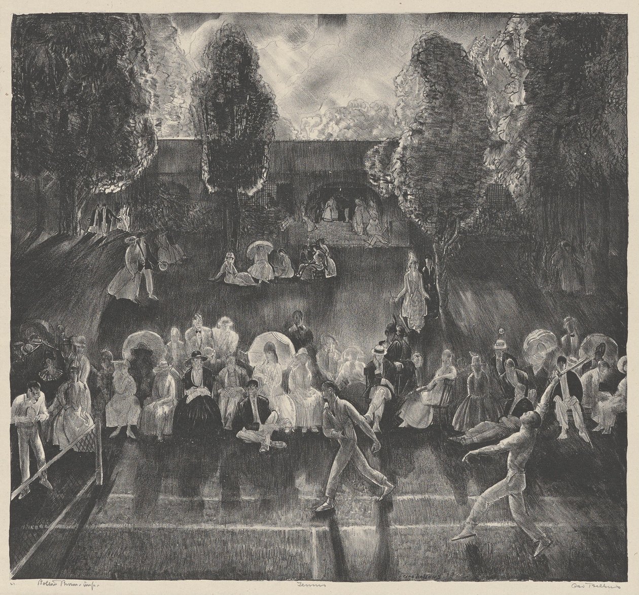 Tennis by George Bellows