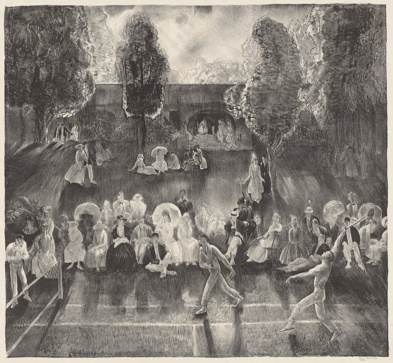 Tennis by George Bellows