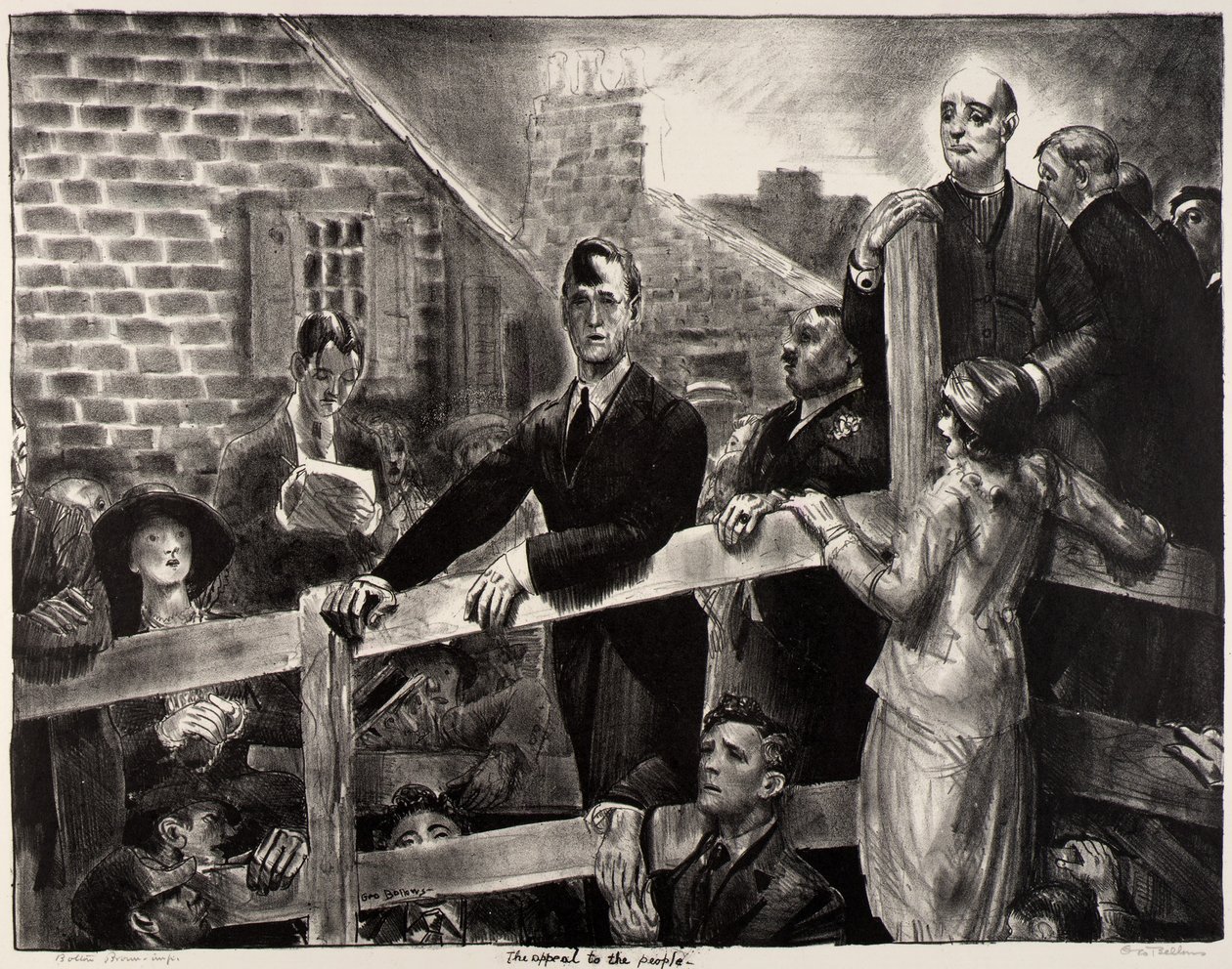 The Appeal to the People by George Bellows
