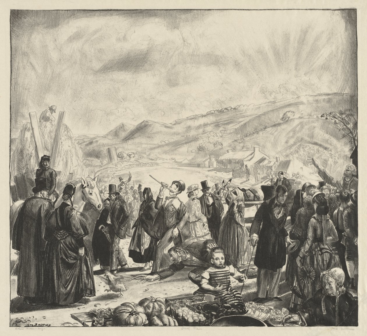The Irish Fair by George Bellows
