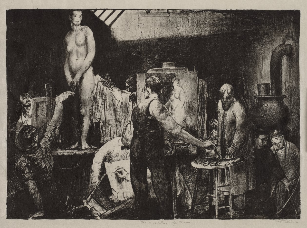 The Life Class by George Bellows