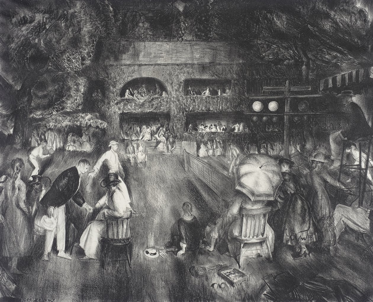 The Tournament by George Bellows