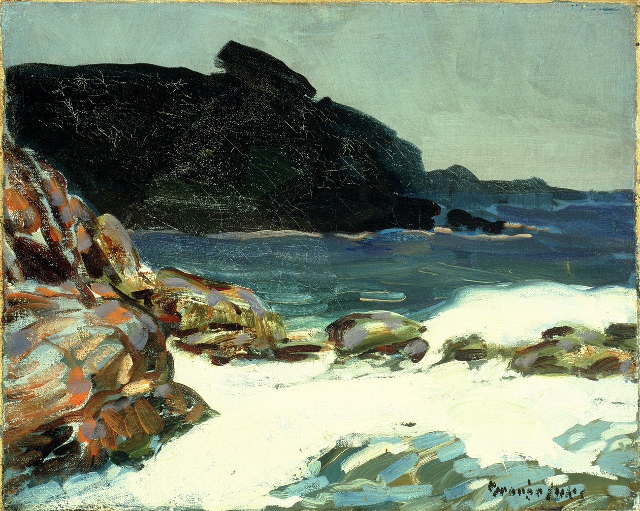 The Ledge, Elizabeth, Maine by George Benjamin Luks