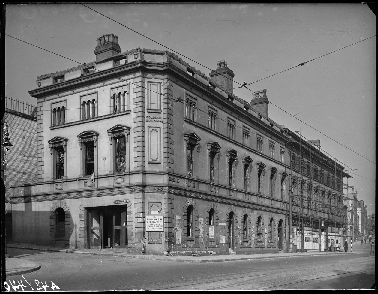 Colonial Buildings, 7 Horsefair, Ladywood, Birmingham by George Bernard Mason
