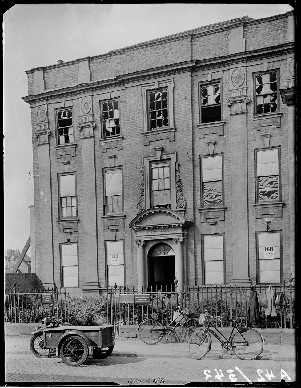 Kirby House, Little Park Street, Coventry, 1941 by George Bernard Mason