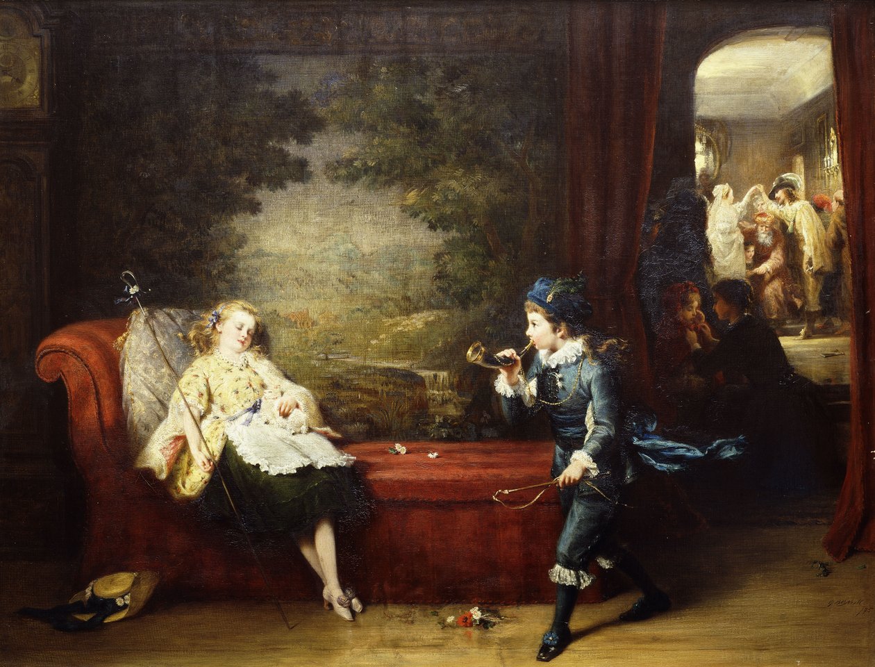 Little Bo Peep, 1875 by George Bernard O