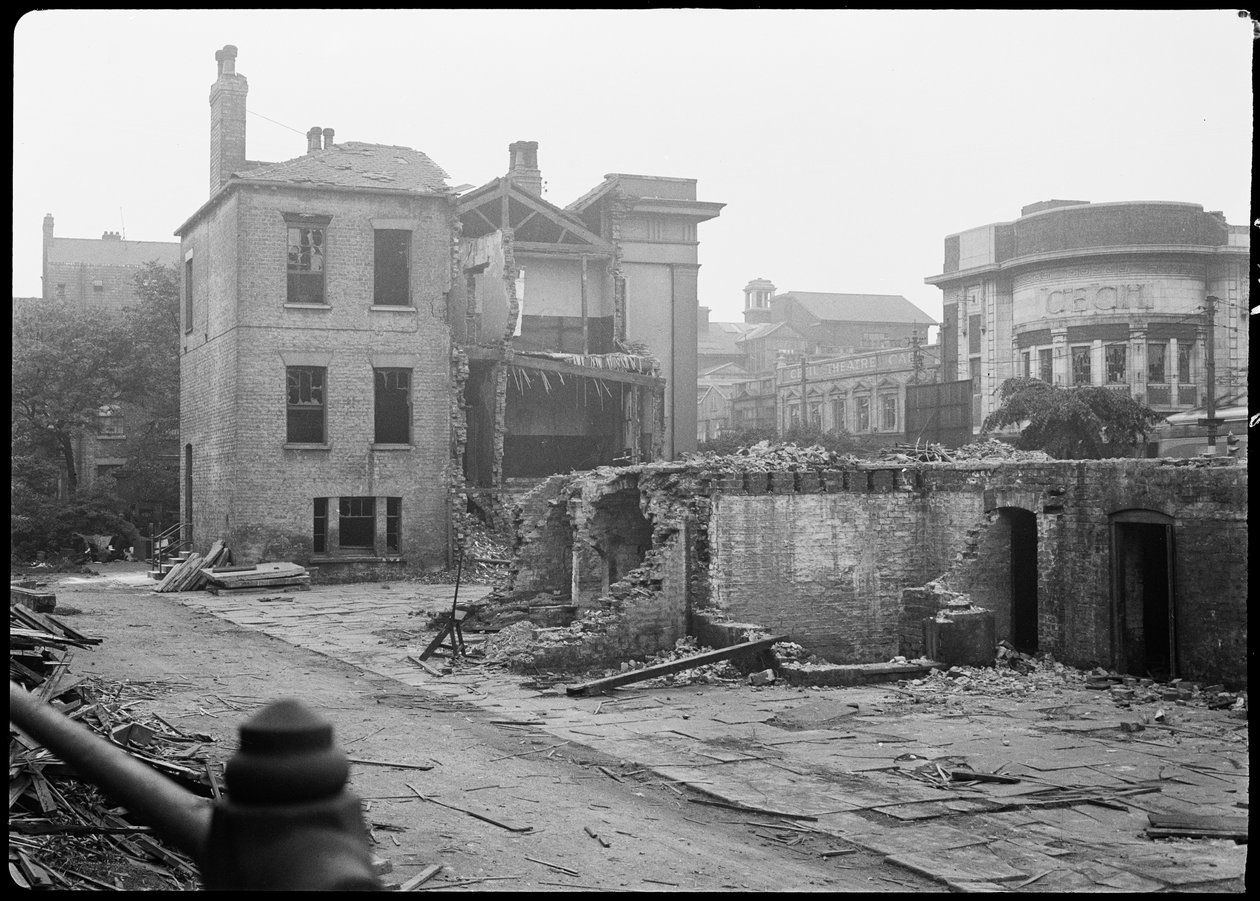Master Mariners Almshouse, Carr Lane, City of Kingston Upon Hull, 1941 by George Bernard Wood