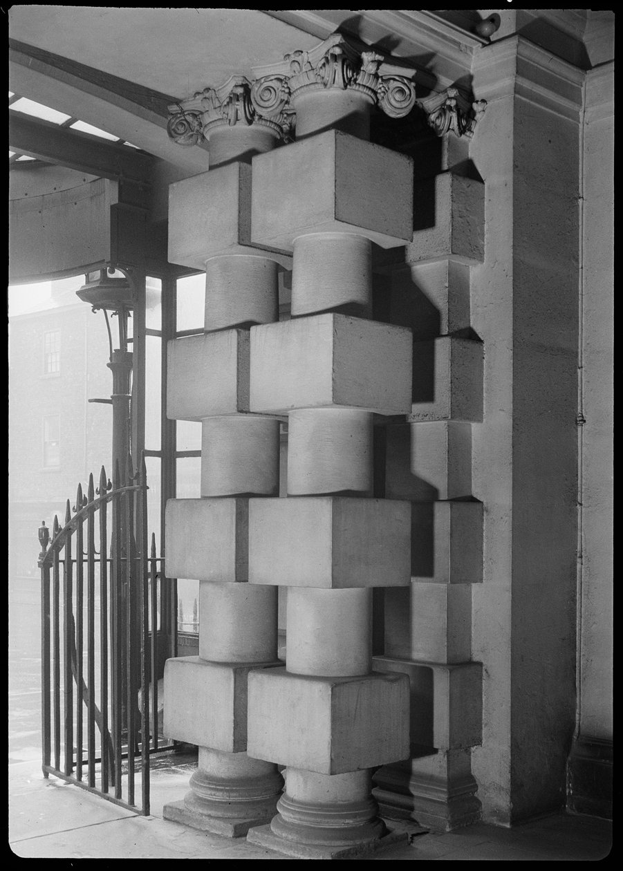 The Mansion House and attached railings, High Street, Doncaster, 1942 by George Bernard Wood