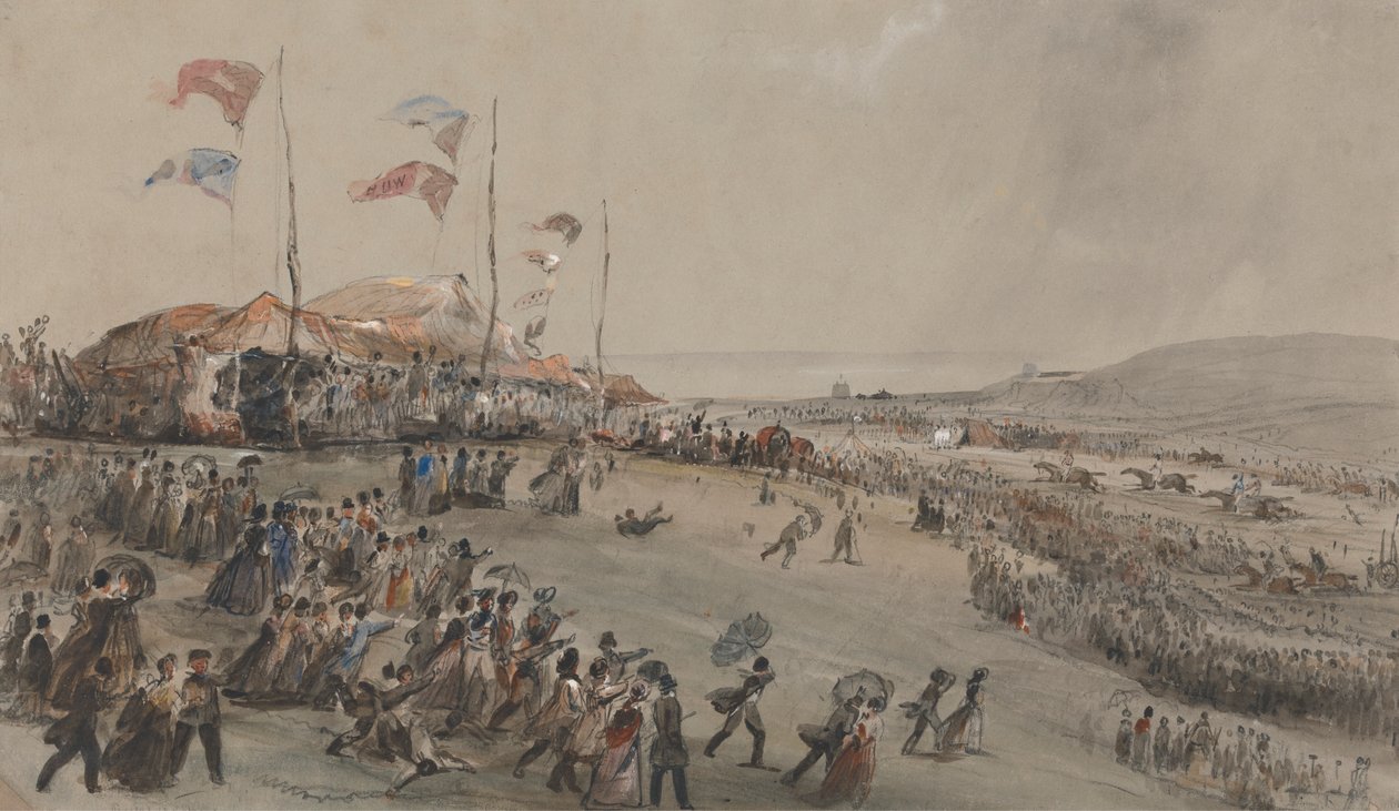 Hastings Races by George Bryant Campion
