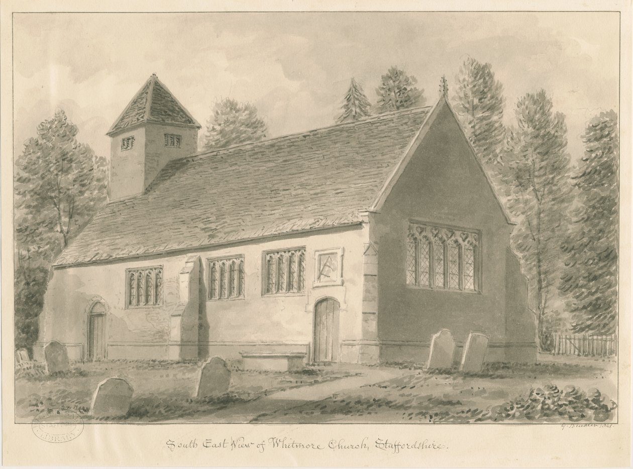 Whitmore Church by George Buckler