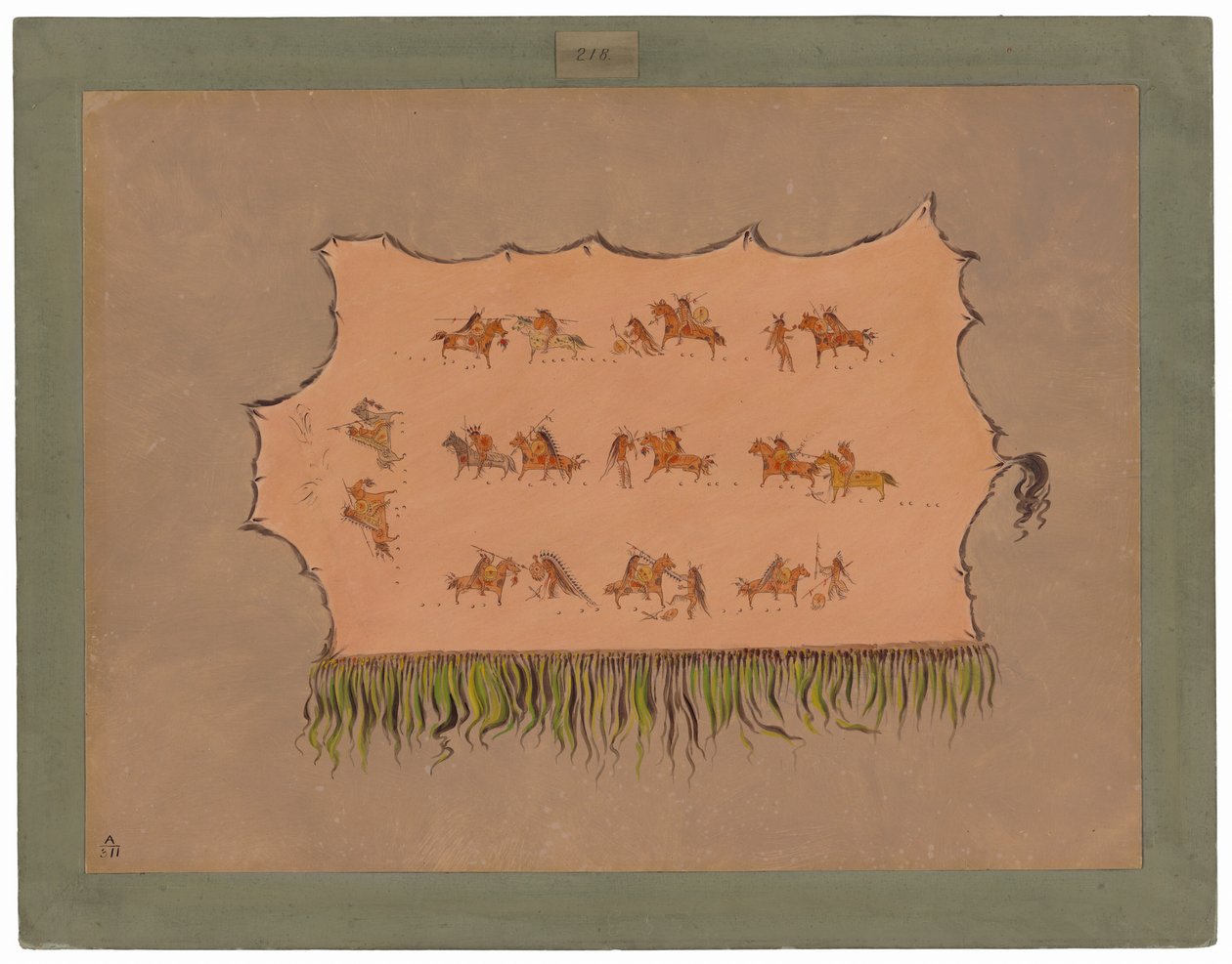 Facsimile of Chief Four Men
