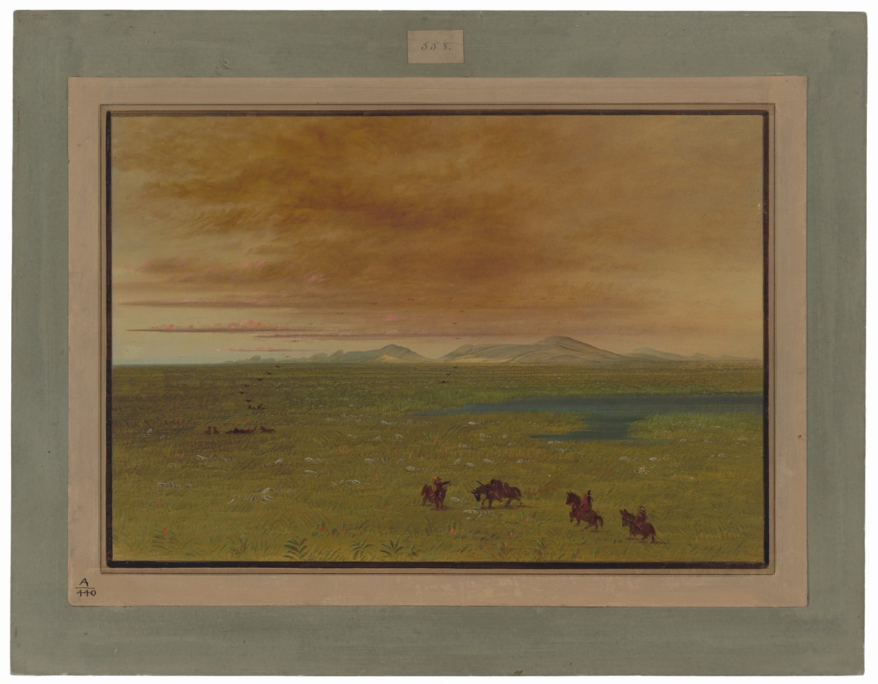 Grand Lavoir, Pampa del Sacramento by George Catlin