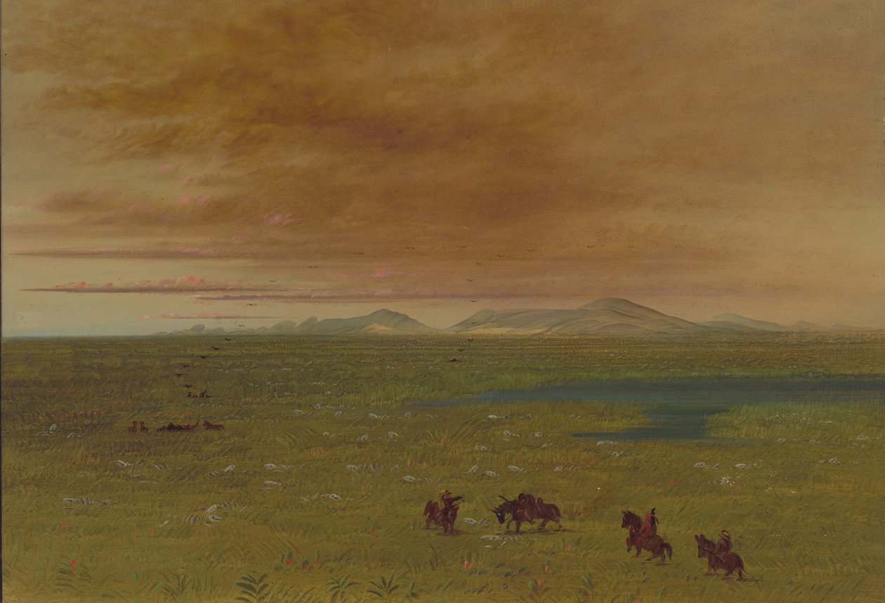 Grand Lavoir, Pampa del Sacramento, 1854-1869 by George Catlin
