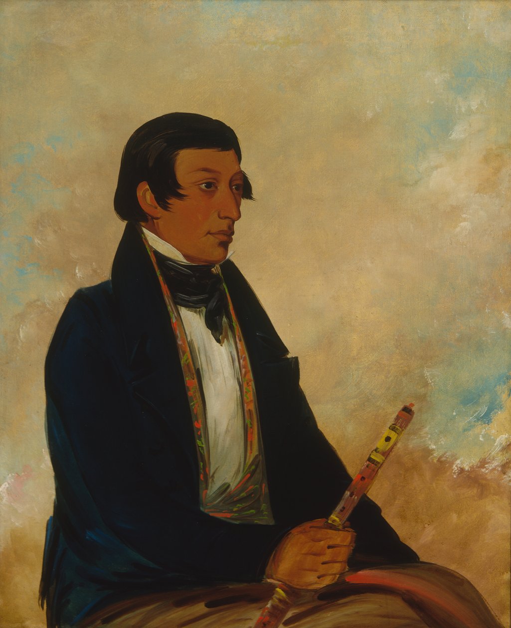 Kee-món-saw, Little Chief, a Chief by George Catlin
