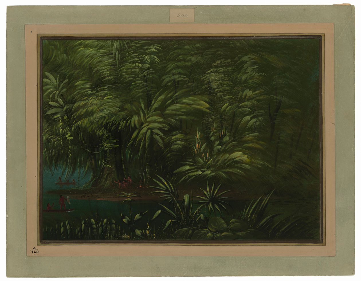 Luxuriant Forest on the Bank of the Amazon by George Catlin